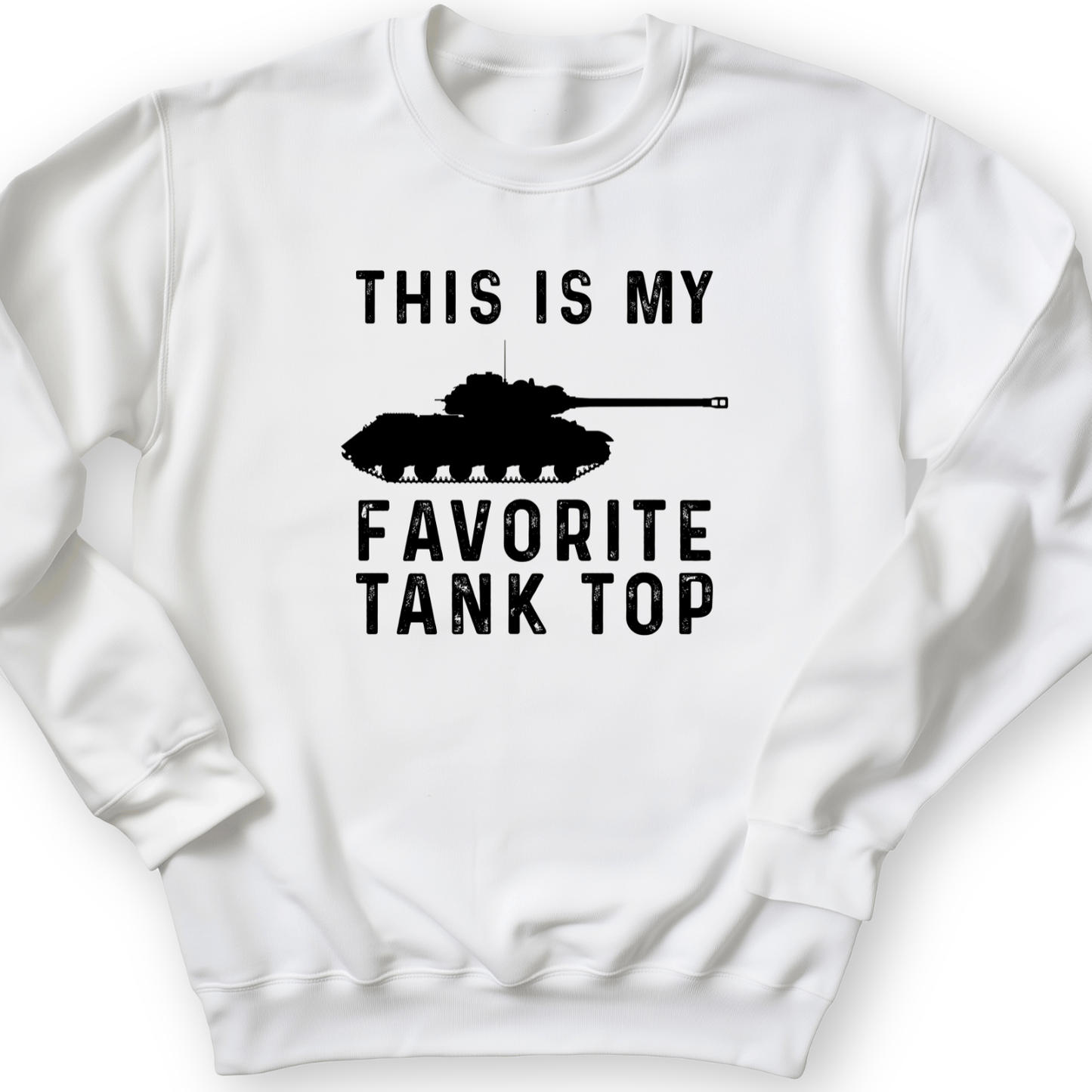 Favorite Tank Top Crewneck White / S