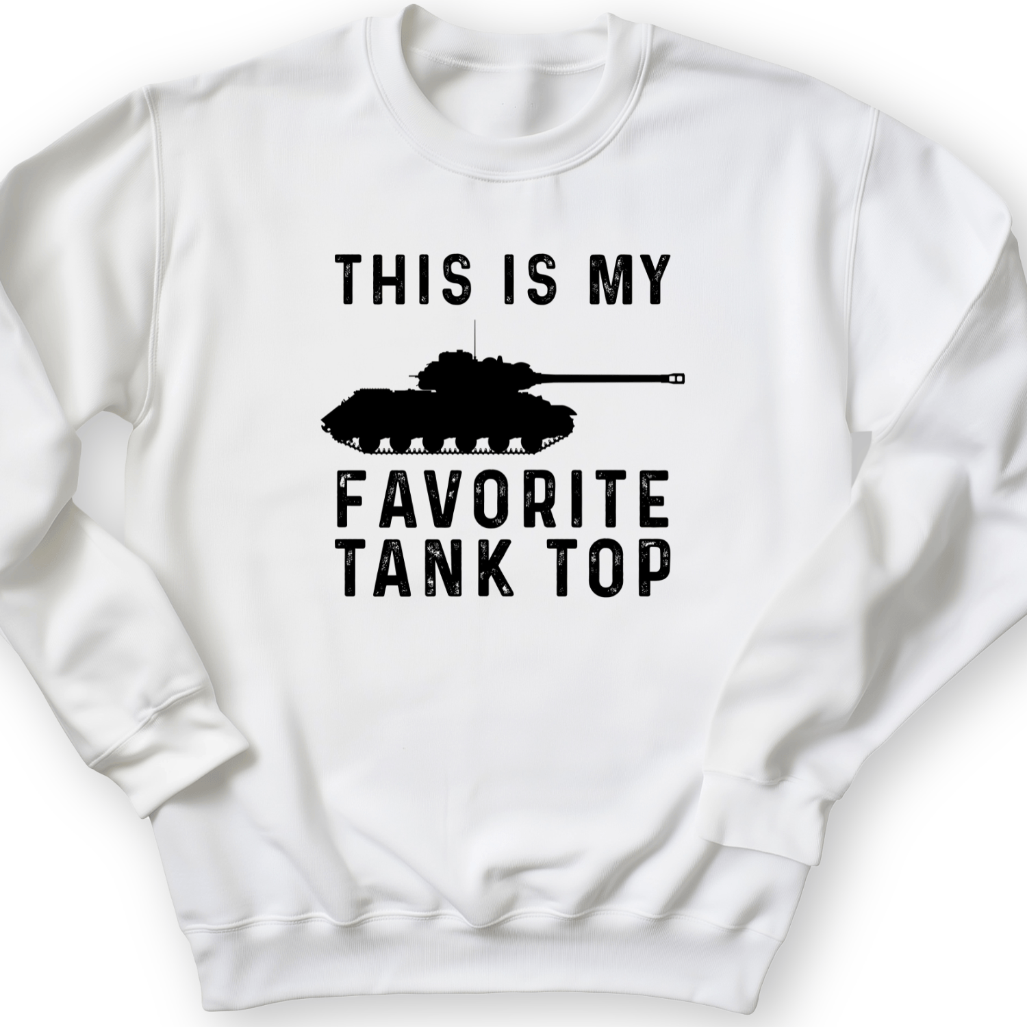 Favorite Tank Top Crewneck White / S