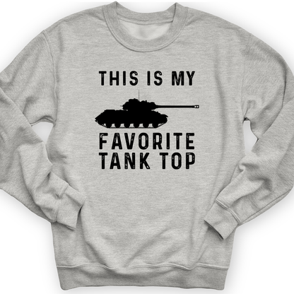 Favorite Tank Top Crewneck Sport Grey / S