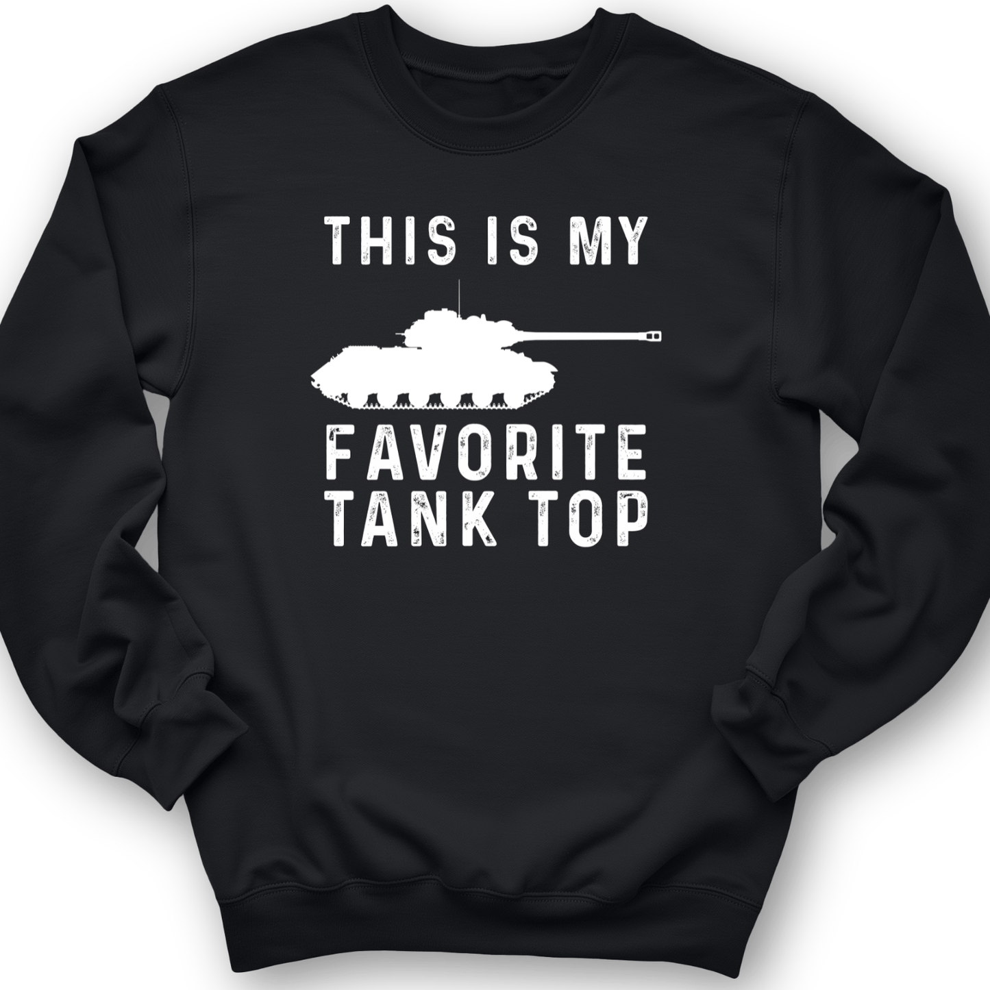 Favorite Tank Top Crewneck Black / S