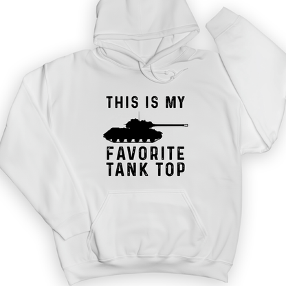 Favorite Tank Top Hoodie White / S