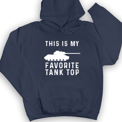 Favorite Tank Top Hoodie Navy / S