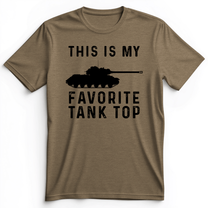 Favorite Tank Top Premium Tee Heather Olive / S