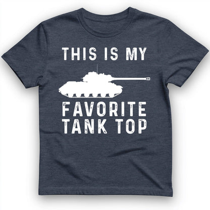 Favorite Tank Top T-Shirt Heather Navy / S