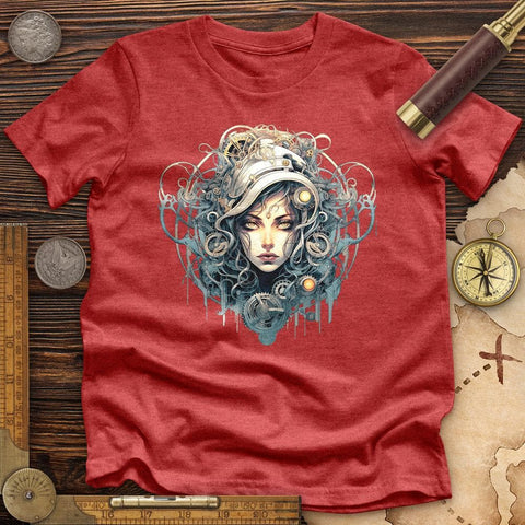 Female Robot Premium Quality Tee