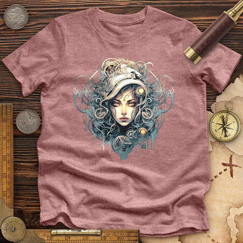 Female Robot Premium Quality Tee