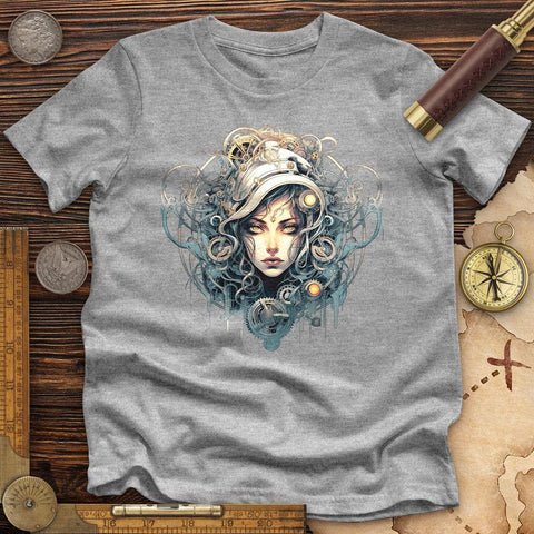 Female Robot Premium Quality Tee