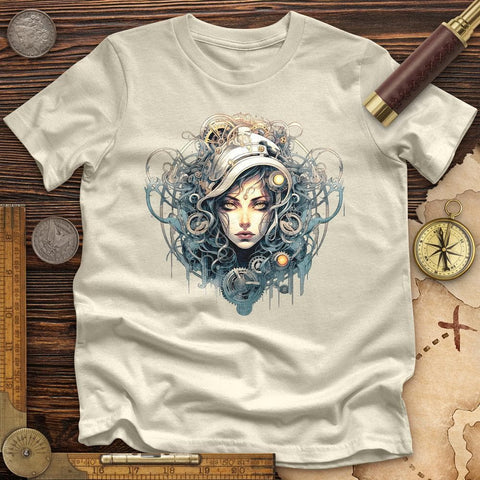 Female Robot Premium Quality Tee