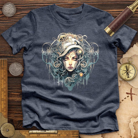 Female Robot Premium Quality Tee