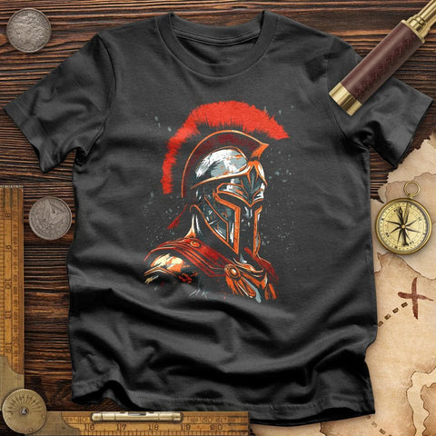 Fierce Spartan T-Shirt Charcoal / S