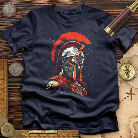 Fierce Spartan T-Shirt Navy / S