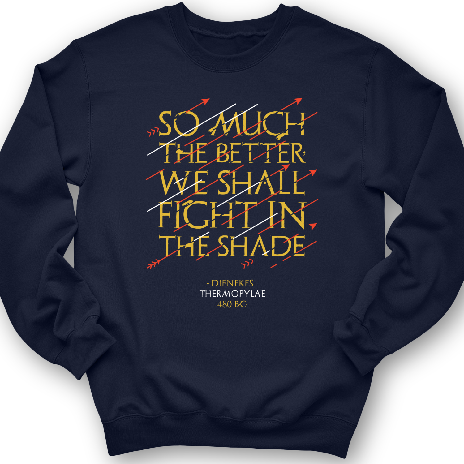 Fight In The Shade Crewneck Navy / S