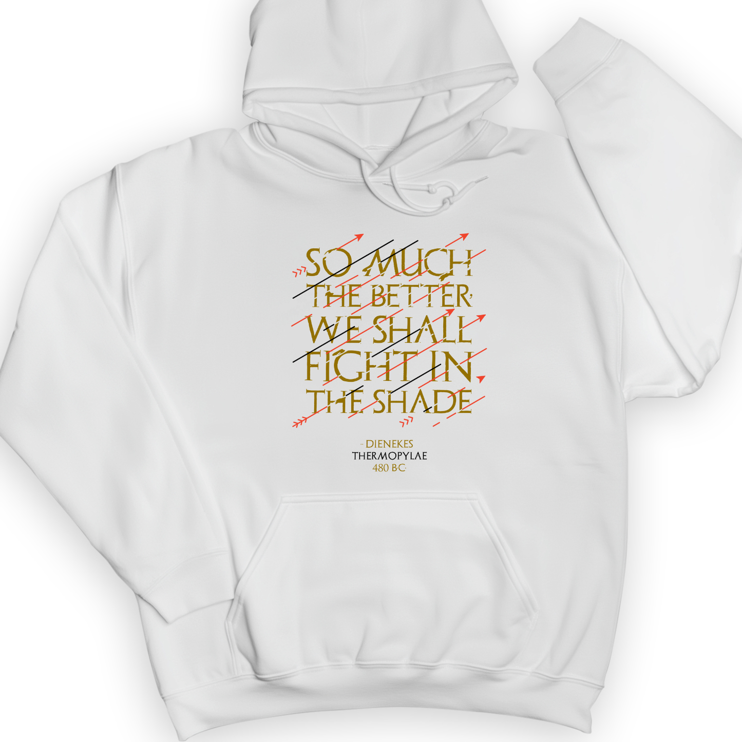 Fight In The Shade Hoodie White / S