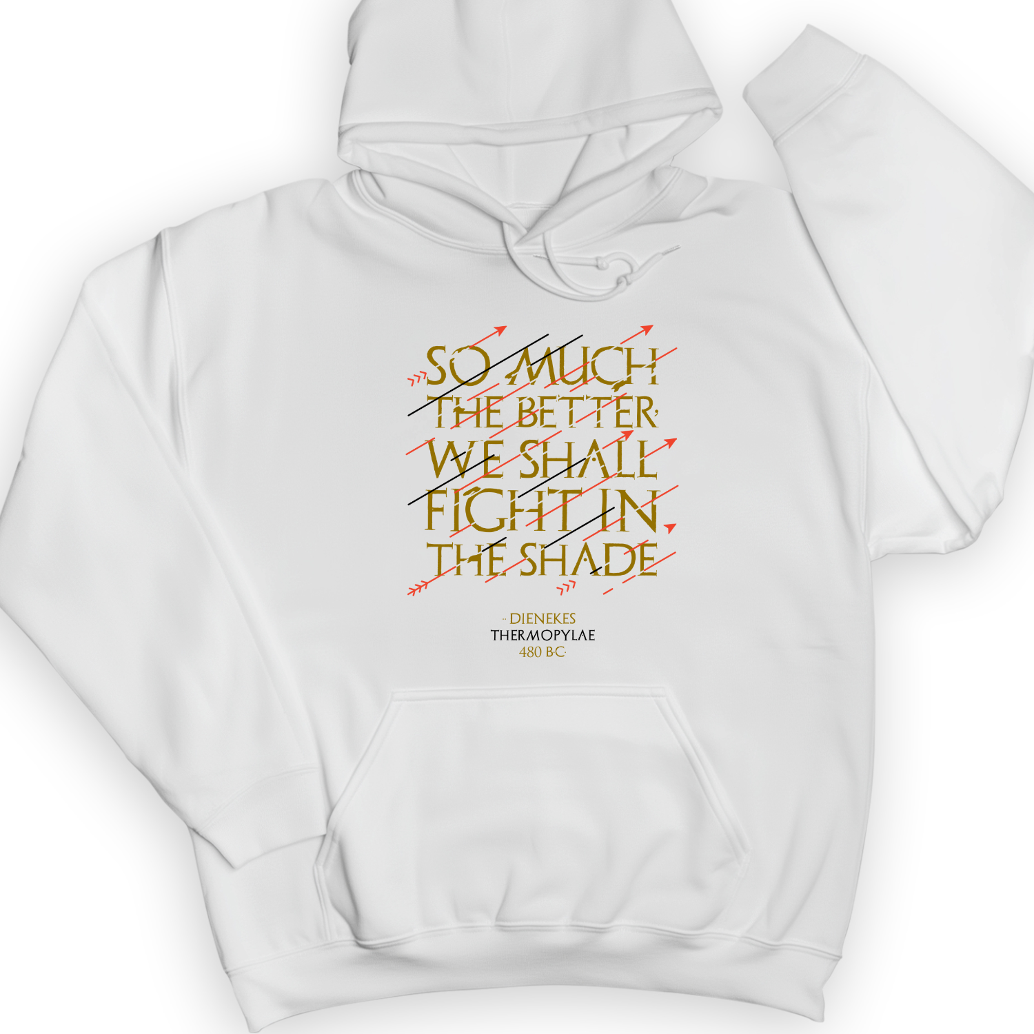 Fight In The Shade Hoodie White / S