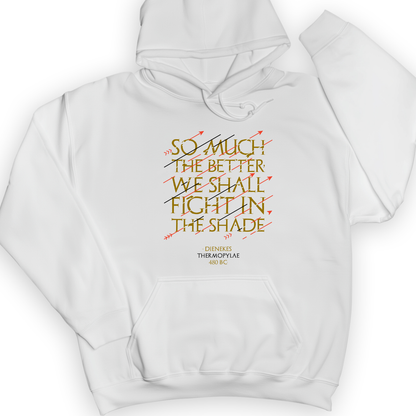 Fight In The Shade Hoodie White / S