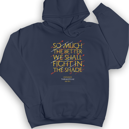 Fight In The Shade Hoodie Navy / S