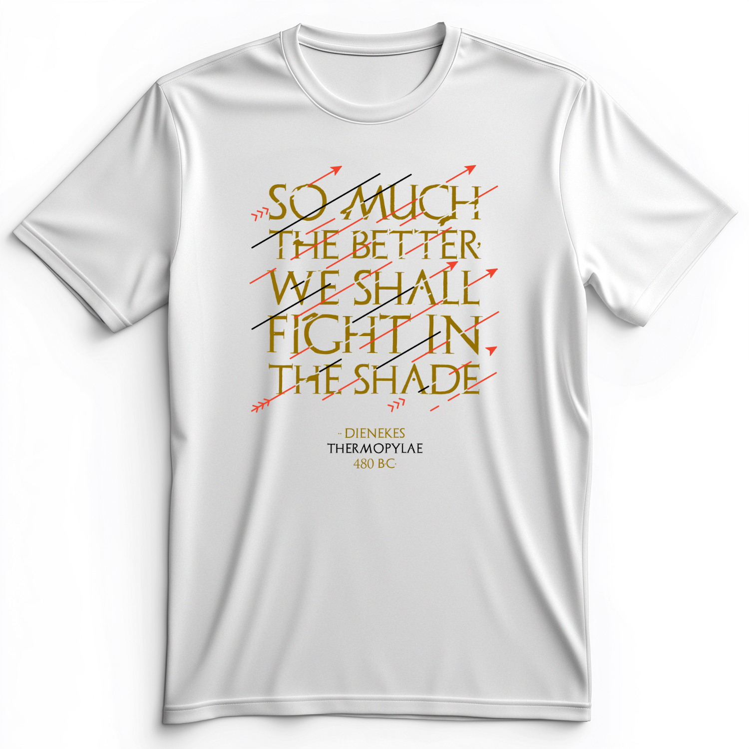 Fight In The Shade Premium Tee White / S