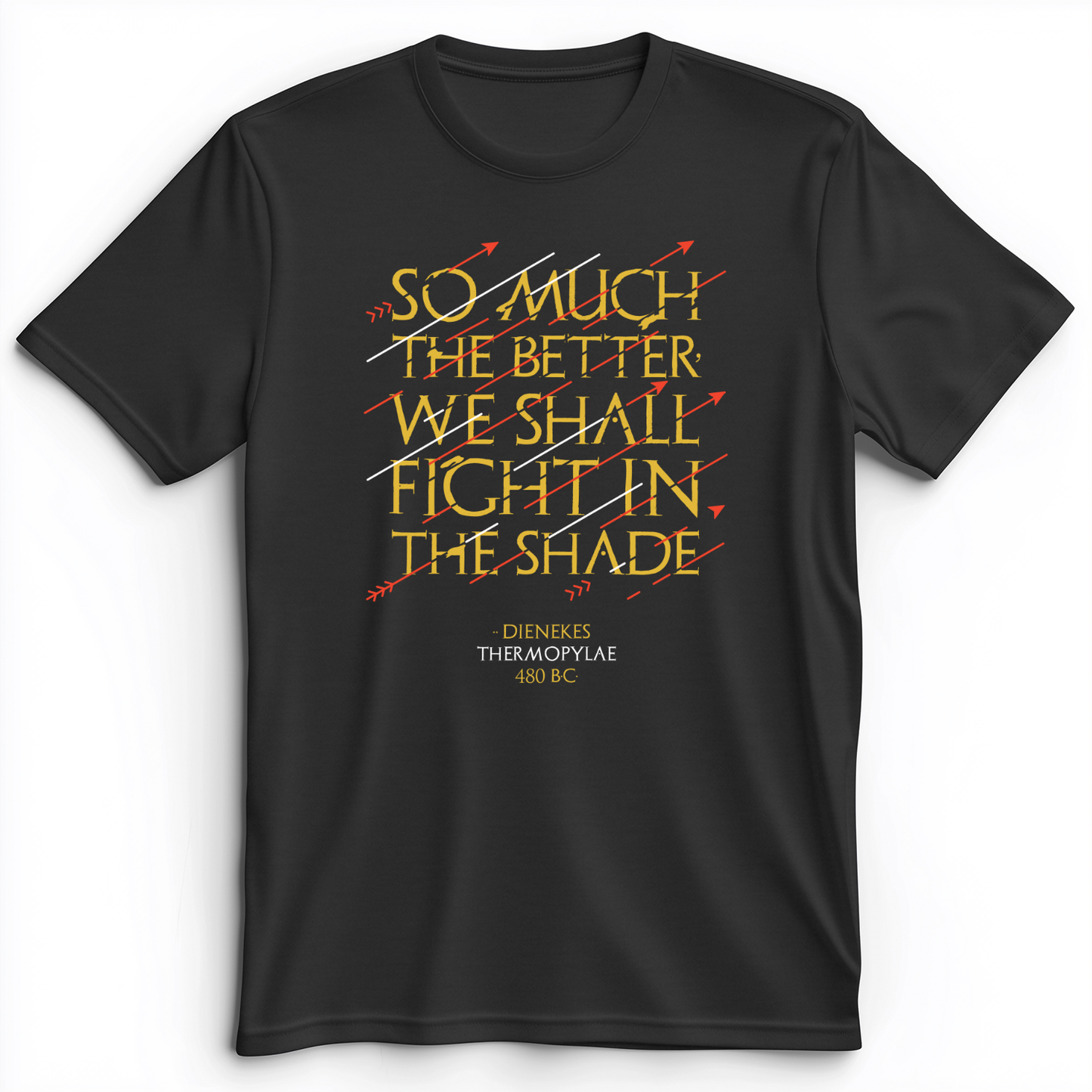 Fight In The Shade Premium Tee Dark Grey Heather / S