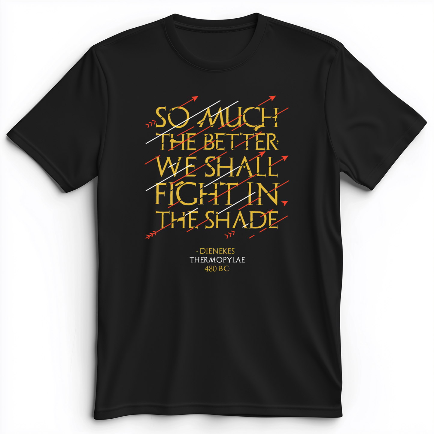 Fight In The Shade Premium Tee Black / S