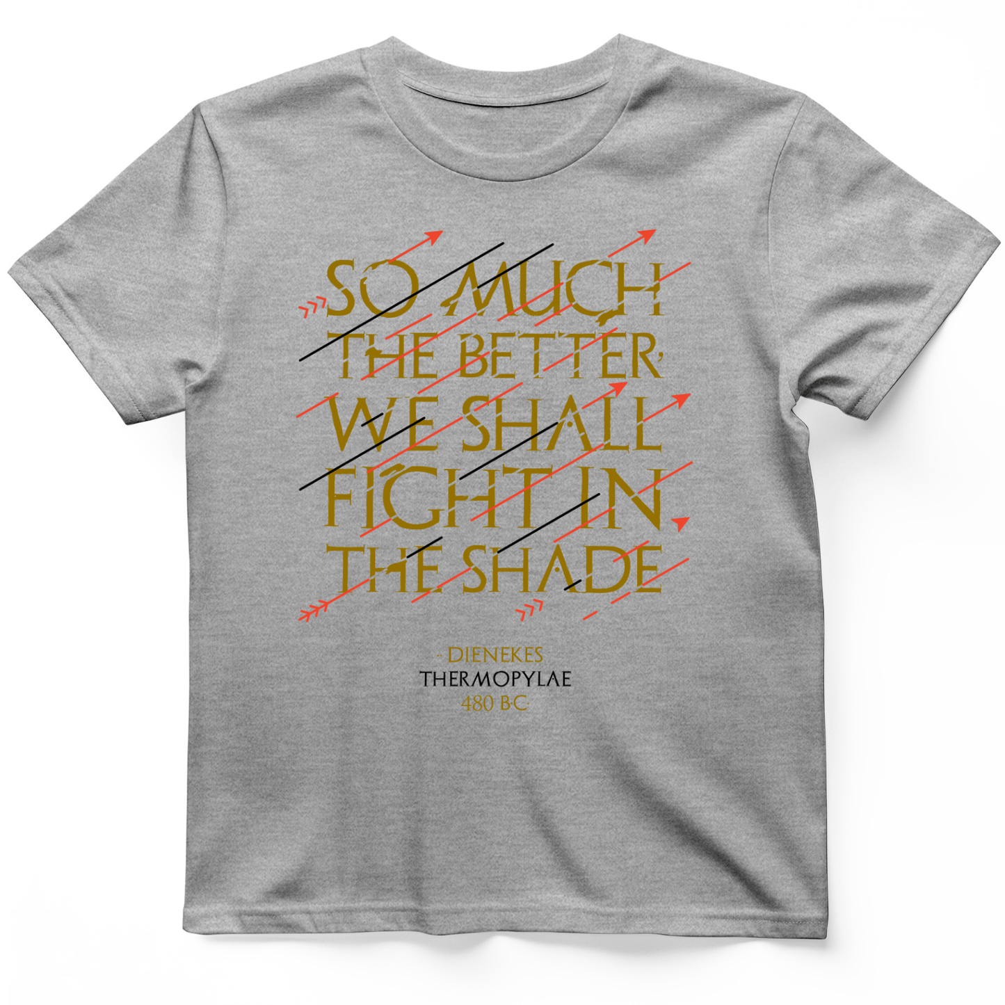Fight In The Shade T-Shirt Sport Grey / S