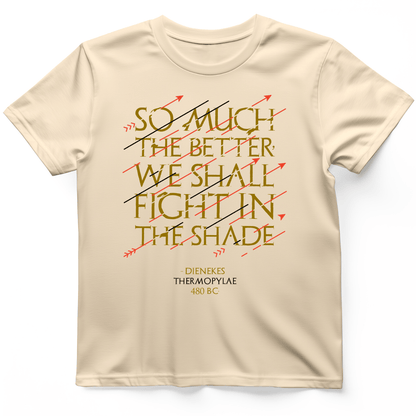 Fight In The Shade T-Shirt Natural / S