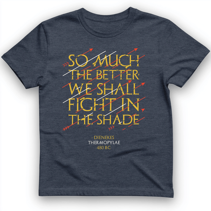 Fight In The Shade T-Shirt Heather Navy / S