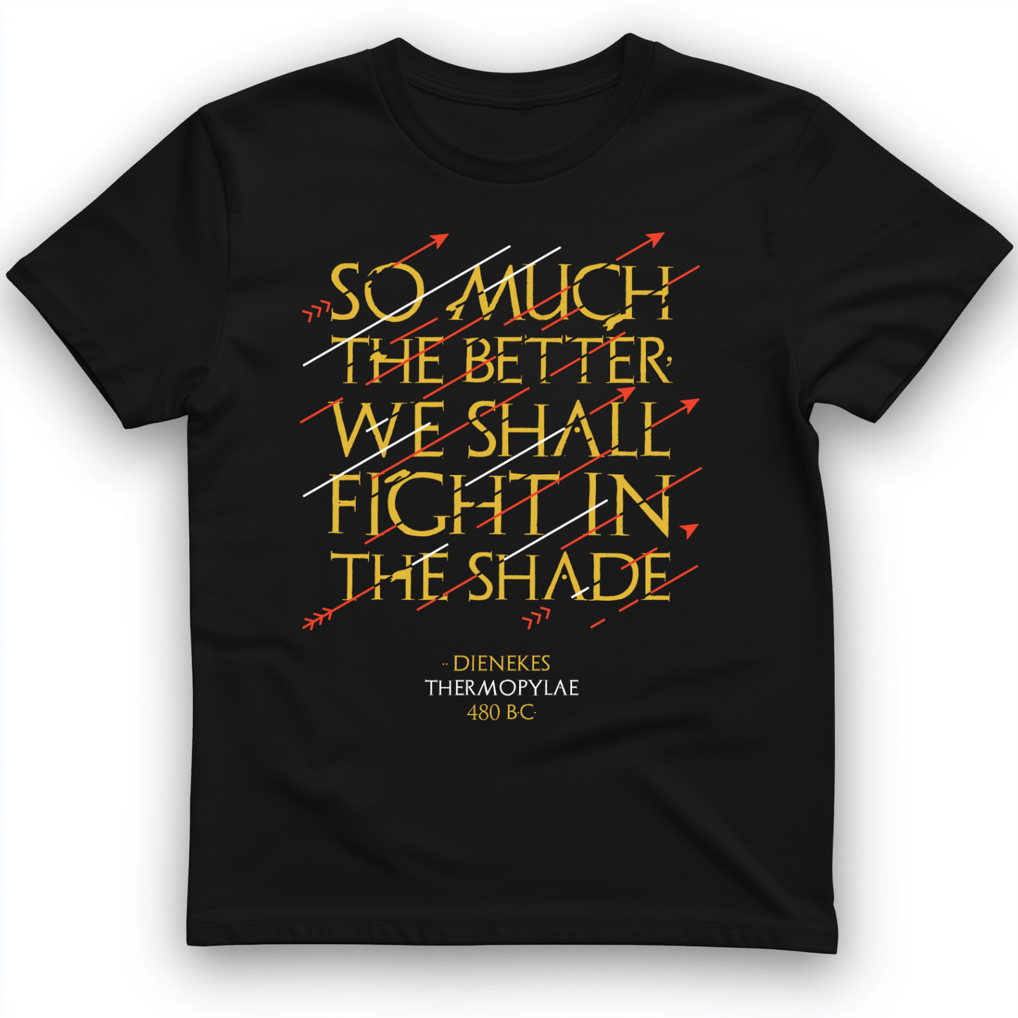 Fight In The Shade T-Shirt Black / S