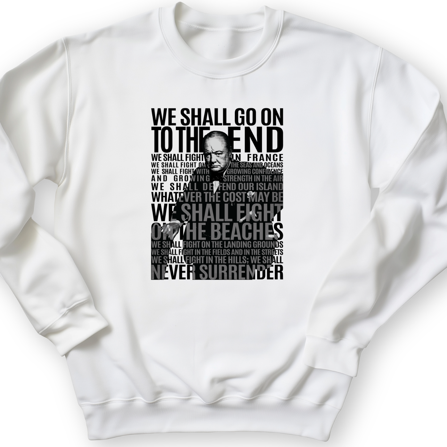 Fight On The Seas And Beaches Crewneck White / S