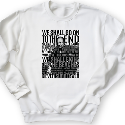 Fight On The Seas And Beaches Crewneck White / S