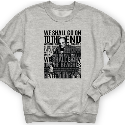 Fight On The Seas And Beaches Crewneck Sport Grey / S