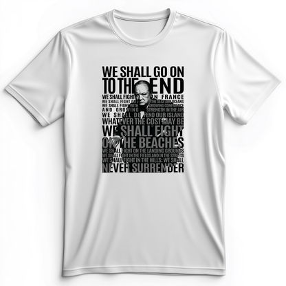 Fight On The Seas And Beaches Premium Tee White / S