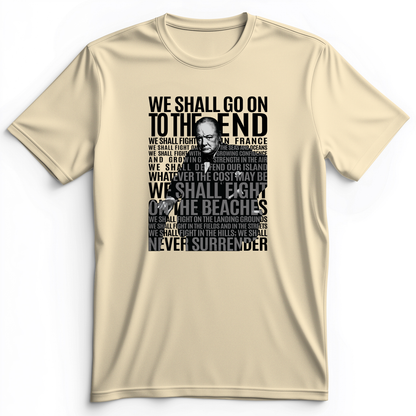 Fight On The Seas And Beaches Premium Tee Natural / S