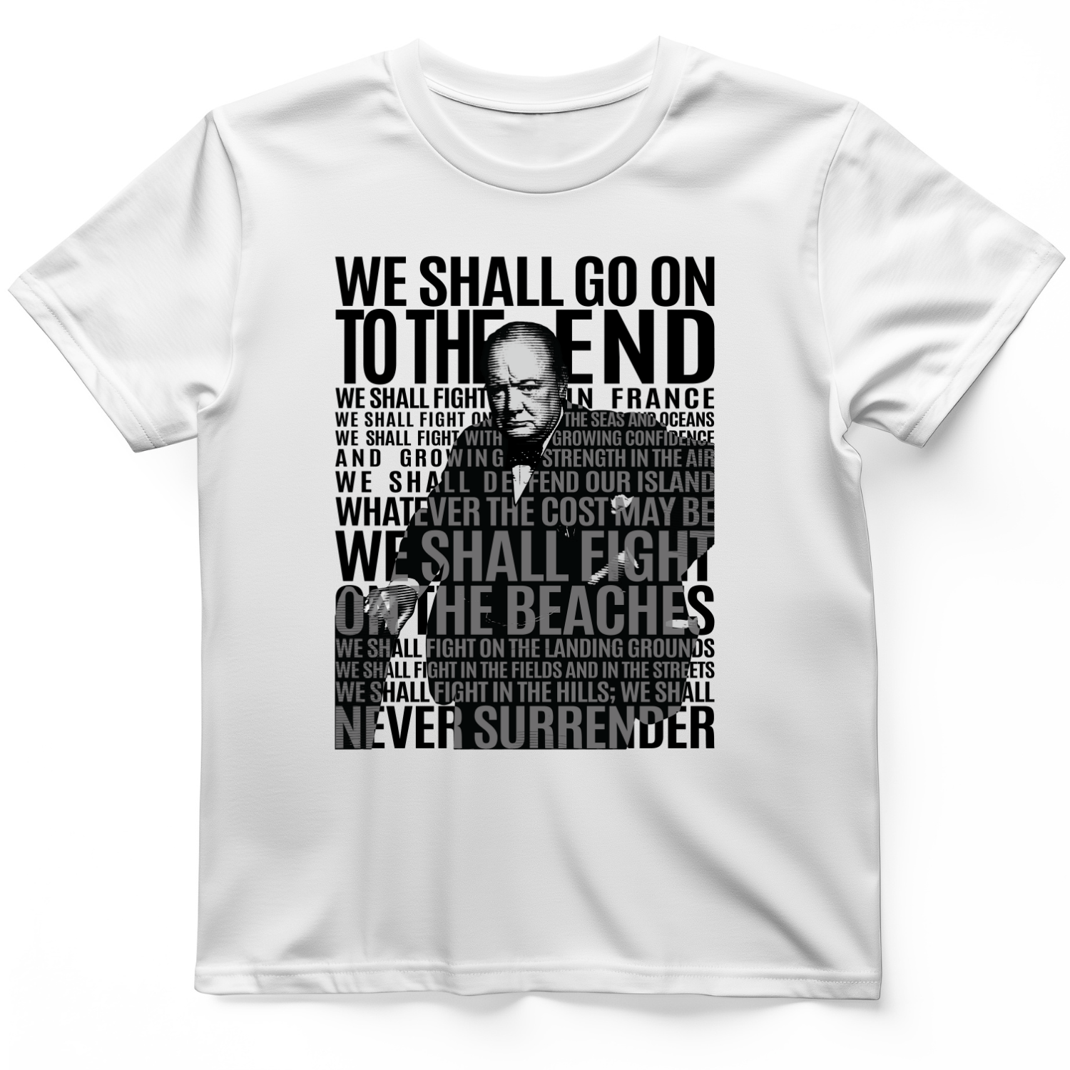 Fight On The Seas And Beaches T-Shirt White / S