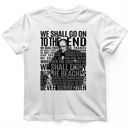 Fight On The Seas And Beaches T-Shirt White / S