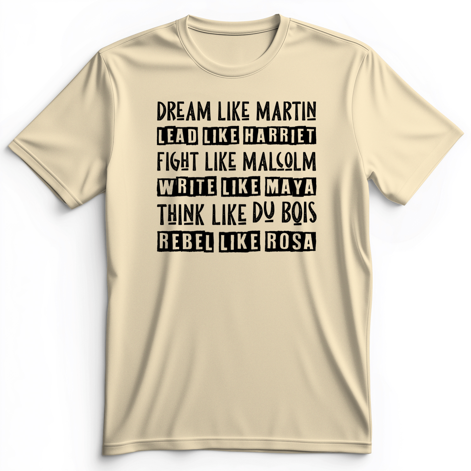 Fight Think Rebel Premium Tee Natural / S