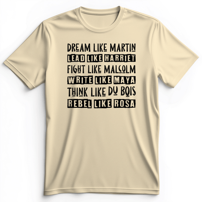 Fight Think Rebel Premium Tee Natural / S