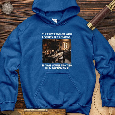 Fighting in a Basement Hoodie