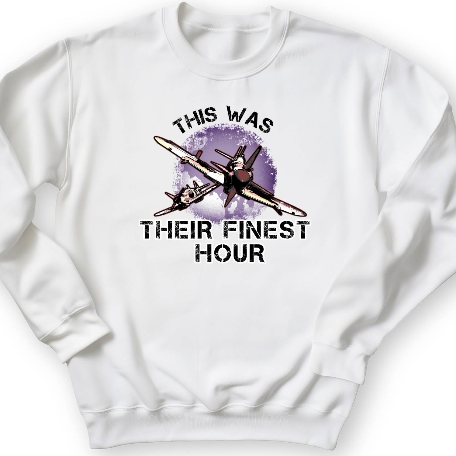 Finest Hour Crewneck White / S