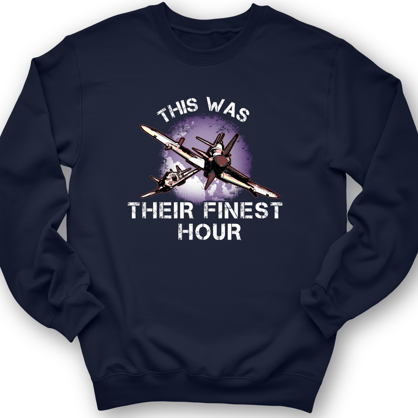 Finest Hour Crewneck Navy / S