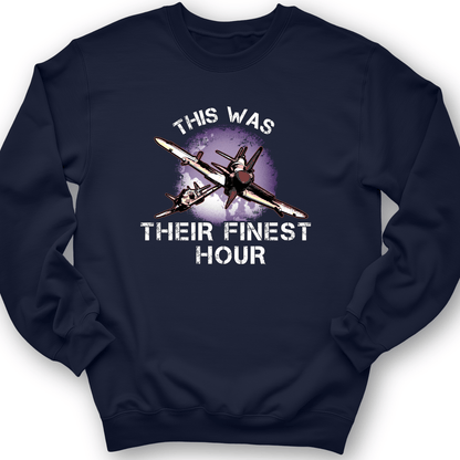 Finest Hour Crewneck Navy / S