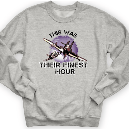 Finest Hour Crewneck Sport Grey / S