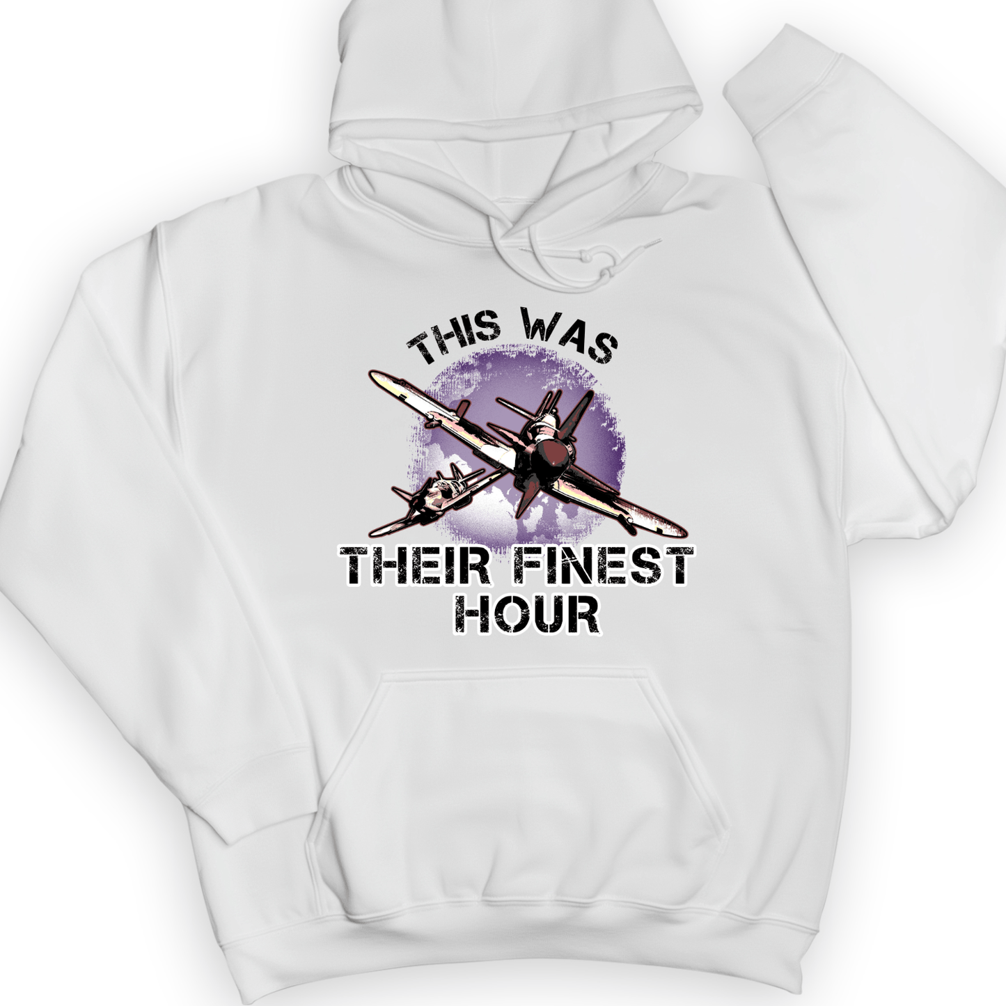 Finest Hour Hoodie White / S