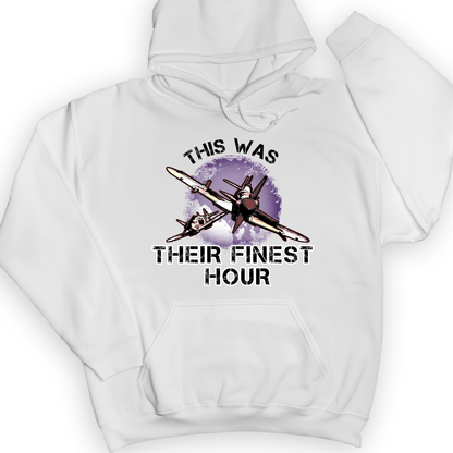 Finest Hour Hoodie White / S