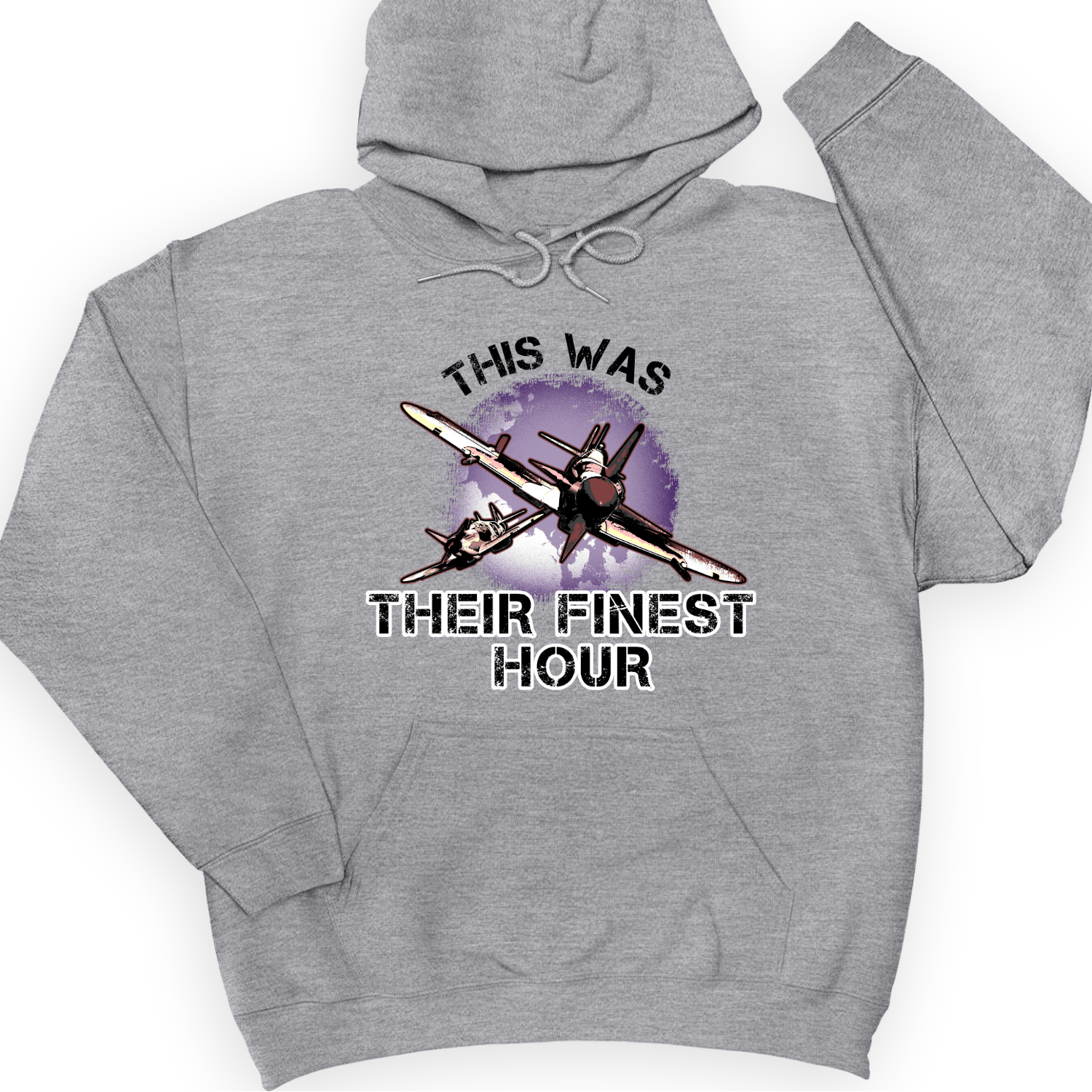 Finest Hour Hoodie Sport Grey / S