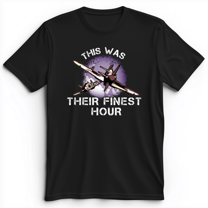 Finest Hour Premium Tee Black / S