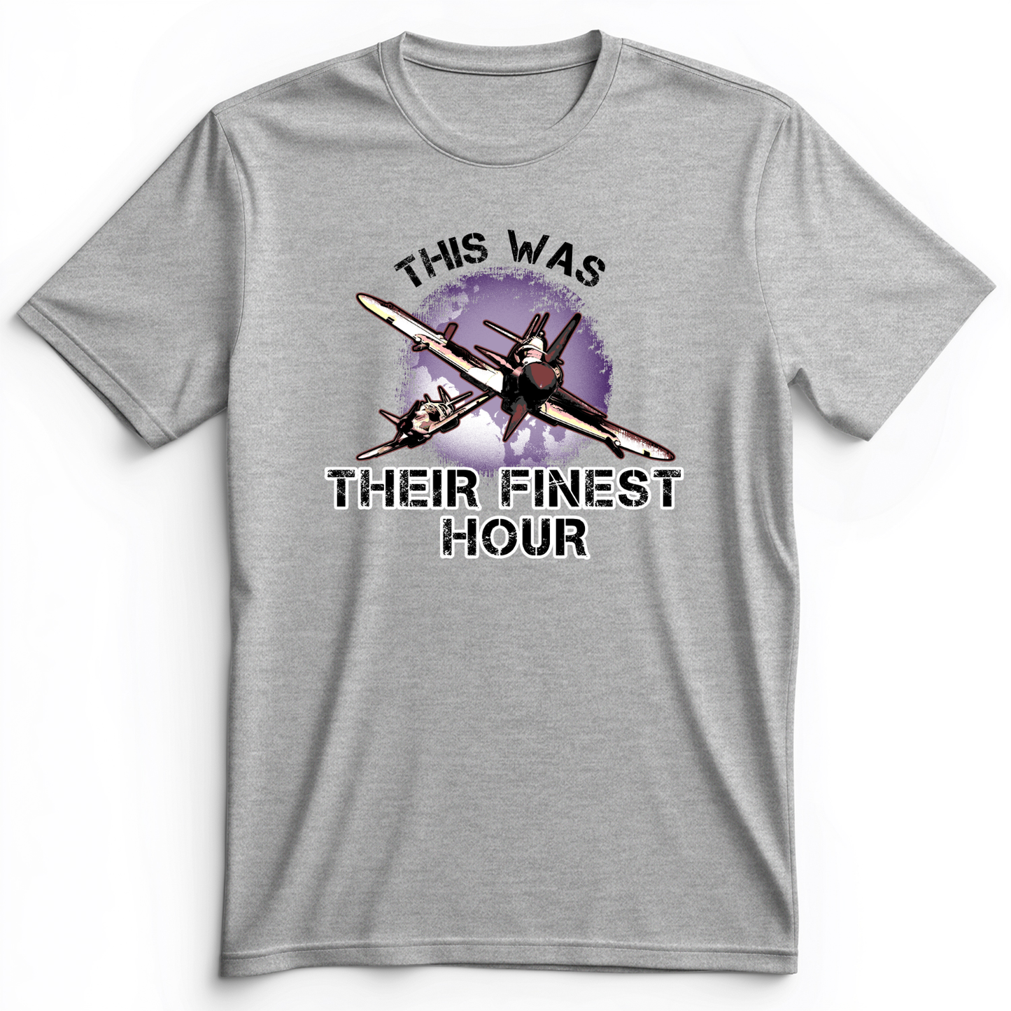 Finest Hour Premium Tee Athletic Heather / S