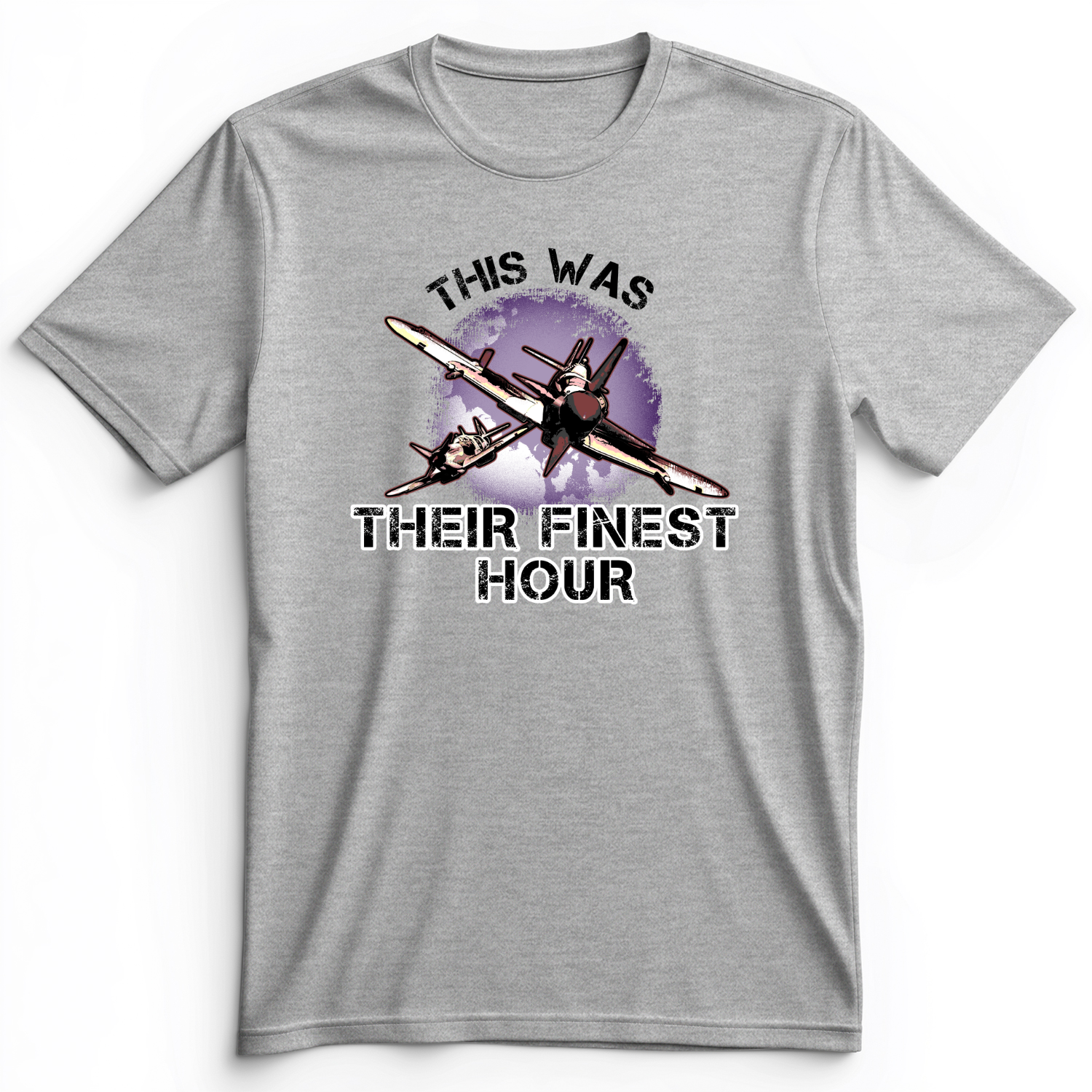 Finest Hour Premium Tee Athletic Heather / S