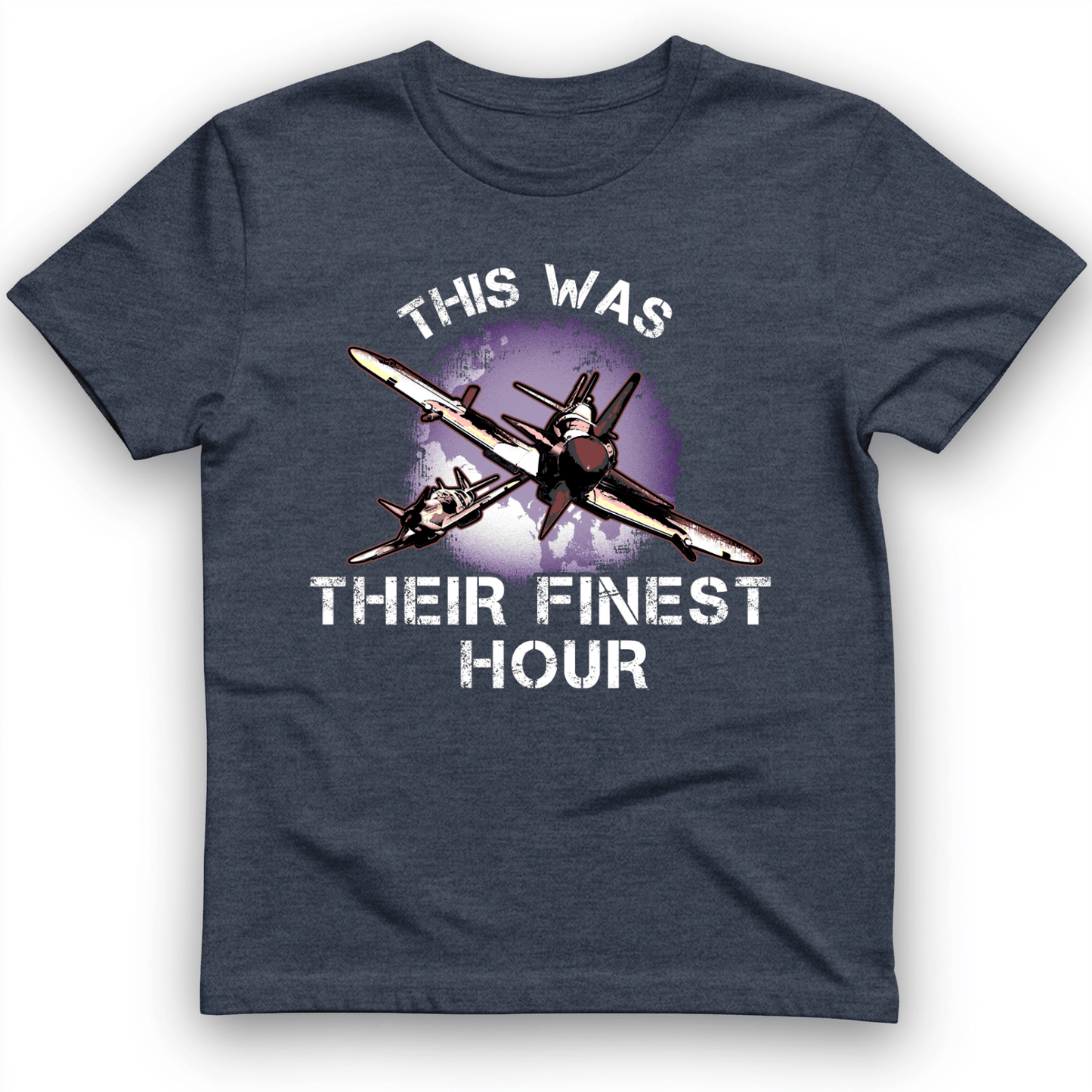 Finest Hour T-Shirt Heather Navy / S