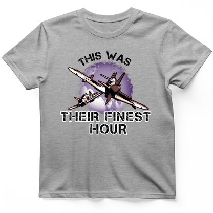 Finest Hour T-Shirt Sport Grey / S