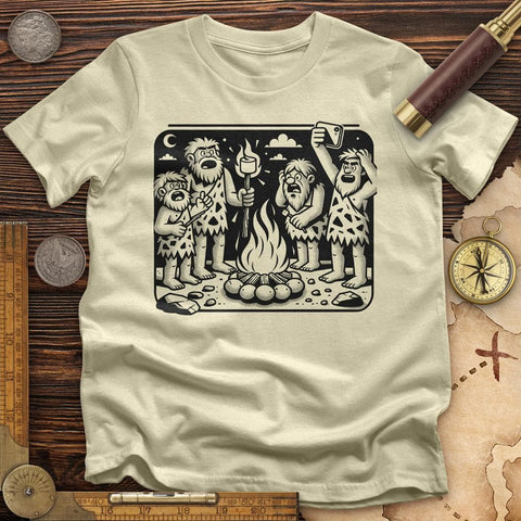 Fire Pic T-Shirt Natural / S